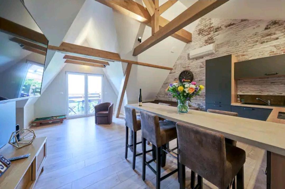 Loft Neuf Avec Bain Jacuzzi Et Terrasse Leilighet Colmar Eksteriør bilde
